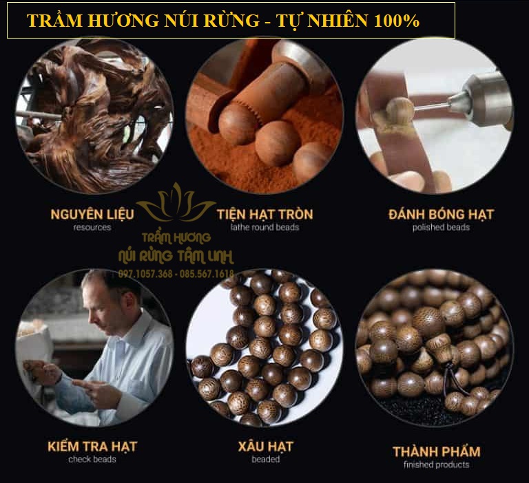 Quy trình chế tác trầm hương